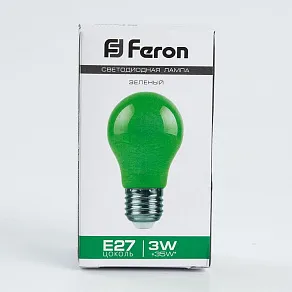 Лампа светодиодная Feron  E27 3Вт K 25922