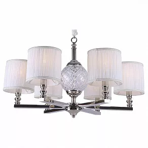 Подвесная люстра Newport 3120 3126/C nickel без абажуров