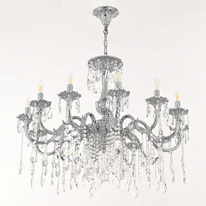 Подвесная люстра Bohemia Ivele Crystal AL7801 AL78101/12/300 A Ni