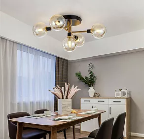 Люстра на штанге Moderli Smolly V2060-5C