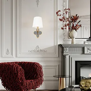 Бра Loft it Silence 10303W/B Nickel