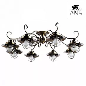 Потолочная люстра Arte Lamp Lanterna A4579PL-8AB