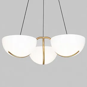 Подвесная люстра Eurosvet Emisfero 50083/3 LED золото