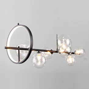 Подвесной светильник Eurosvet Sorento 90167/8 черный Smart