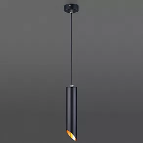 Подвесной светильник Eurosvet 7011, 7005 7011 MR16 BK/GD черный/золото