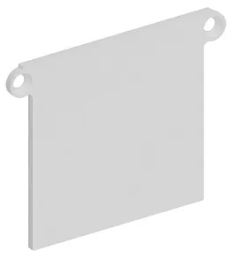 Заглушка для профиля Donel  DNCAP18519RAL9003