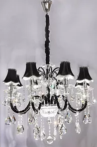 Подвесная люстра LUMINA DECO Denica LDP 66249-8 BK