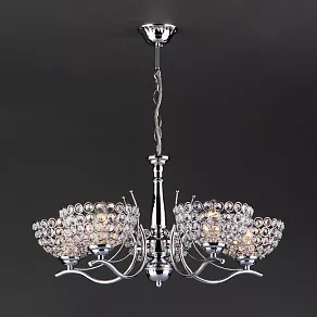 Подвесная люстра Eurosvet Mirage 30119/5 хром