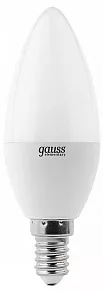 Лампа светодиодная Gauss Led Elementary Candle E14 10Вт 3000K 33110
