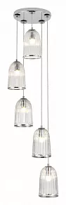 Подвесной светильник Indigo Lucido 11046/5P Chrome