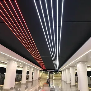 Лента светодиодная Uniel ULS-N21-2835 ULS-N21-2835-120LED/m-8mm-IP67-220V-8W/m-50M-RED бобина