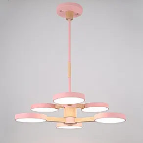 Люстра на штанге Imperiumloft TURNA Pink TURNA-DBL01