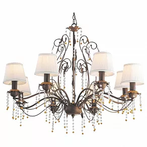 Подвесная люстра Arte Lamp Medici A9468LM-8BR