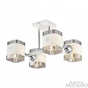 Потолочная люстра Arte Milano AMALFI-329809 329809/4 WH+CR