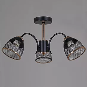 Люстра на штанге Reluce 01505 01505-0.3-03 BK+FGD