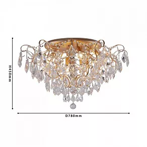 Потолочная люстра Favourite Pluvia 2447-9U