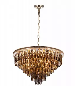 Подвесная люстра LUMINA DECO Chici LDP 6002-600 GD+GY