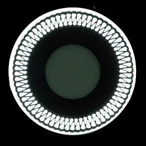 Встраиваемый светильник Reluce  63903-9.0-001RD LED3+3W BK