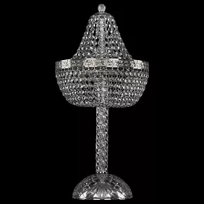 Настольная лампа декоративная Bohemia Ivele Crystal 1905 19051L4/H/25IV Ni