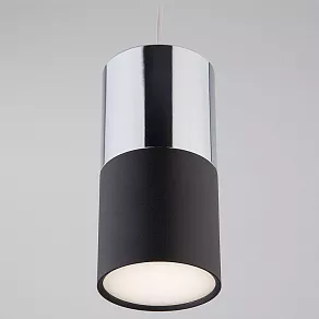 Подвесной светильник Eurosvet Mini Topper 50146/1 хром/черный