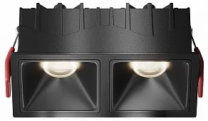 Встраиваемый светильник Maytoni Alfa LED DL043-02-10W4K-SQ-B-1