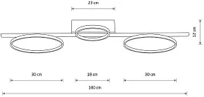 Накладной светильник Nowodvorski Circolo Led 10866