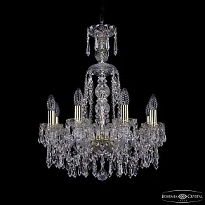Подвесная люстра Bohemia Ivele Crystal 1403 1403/8/160/XL-60 G