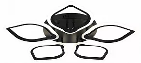 Потолочная люстра Natali Kovaltseva REAL LED LAMPS 81200 BLACK