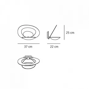 Накладной светильник Artemide  1240020A