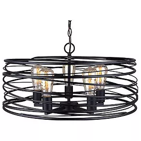 Подвесной светильник TopLight Carol TL1187H-05BK
