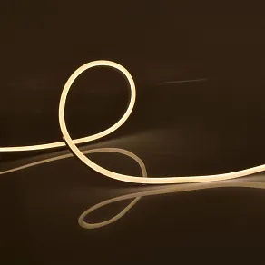 Лента светодиодная Uniel ULS-N21-2835 ULS-N21-2835-120LED/m-8mm-IP67-220V-8W/m-50M-WW бобина