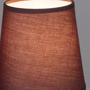 Настольная лампа декоративная Reluce  96201-0.7-01 dark brown