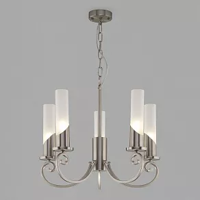 Подвесная люстра Eurosvet Banci 60117/5 никель