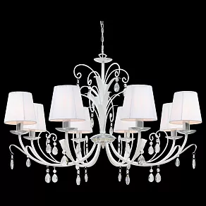 Подвесная люстра Arte Lamp Romana Snow A1743LM-8WH