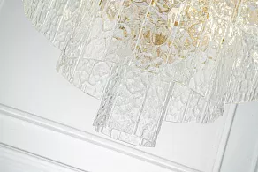 Люстра на штанге Belfast Harland 6308-6 BR CL