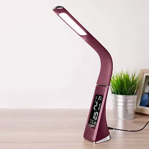 Настольная лампа офисная Eurosvet Elara Elara бордовый (TL90220) 6W