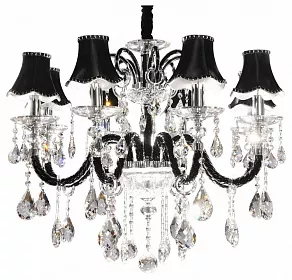 Подвесная люстра LUMINA DECO Denica LDP 66249-8 BK