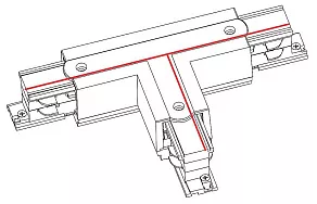 Соединитель T-образный для треков Nowodvorski Ctls Power 8237