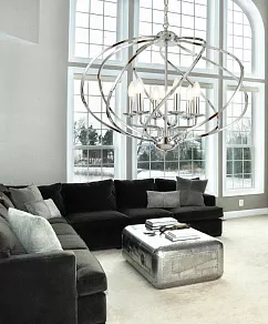 Подвесная люстра LUMINA DECO Roderio LDP 9041-6 CHR