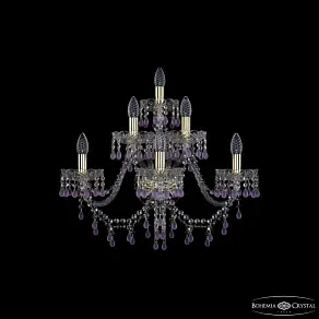 Бра Bohemia Ivele Crystal 1410 1410B/3+2+1/240/XL G V7010