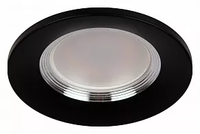 Встраиваемый светильник Эра KL107 BK/SL Б0061098