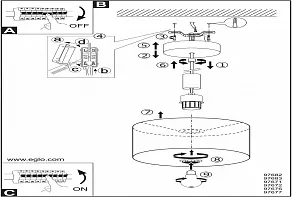 Подвесной светильник Eglo Concessa 1 97683