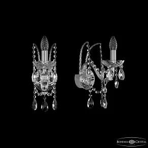 Бра Bohemia Ivele Crystal 1411 1411B/1/160 Ni