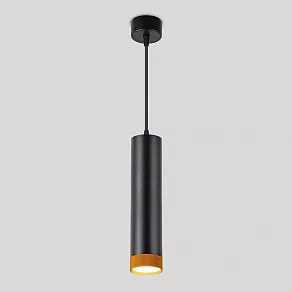 Подвесной светильник Eurosvet Tony 50164/1 LED черный/золото