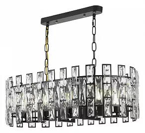 Подвесной светильник LUMINA DECO Florina LDP 7041-700-PR BK