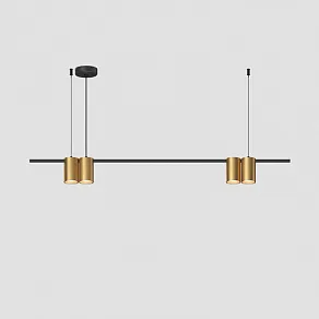 Подвесной светильник Denkirs Orbit DK4061-BK+SG