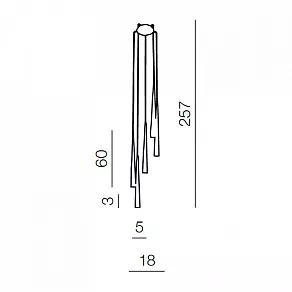 Подвесной светильник Azzardo Stylo 5 AZ0134