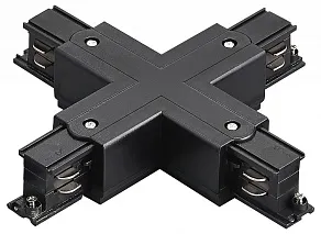 Токопровод X-образный центральный Lightstar Quattro 504147-FR