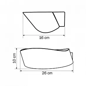 Бра Lightstar Simple Light 8086 808632