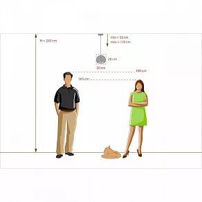 Подвесной светильник De City Бриз 111011701